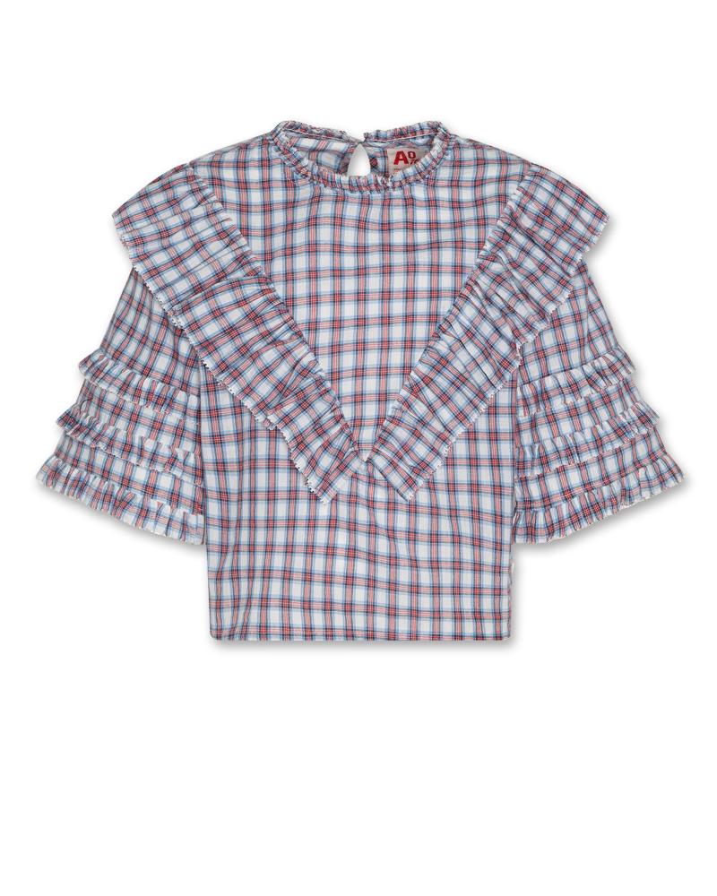 Gine Check Shirt - Red