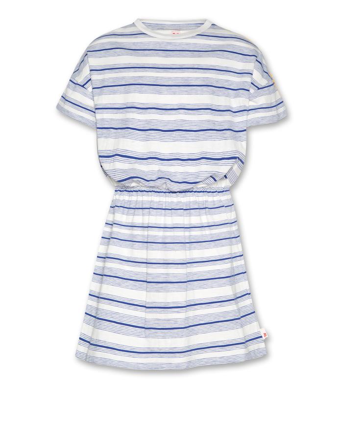 Josy Striped Dress - Bright Blue