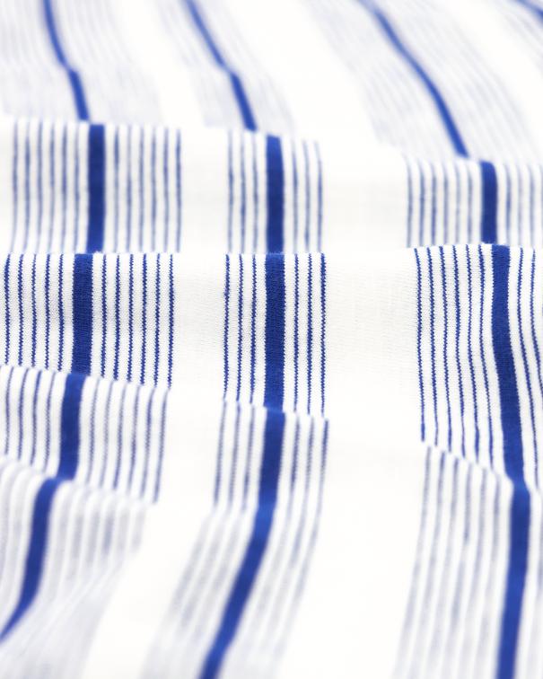 Josy Striped Dress - Bright Blue
