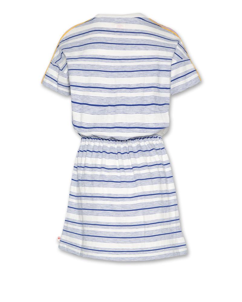 Josy Striped Dress - Bright Blue