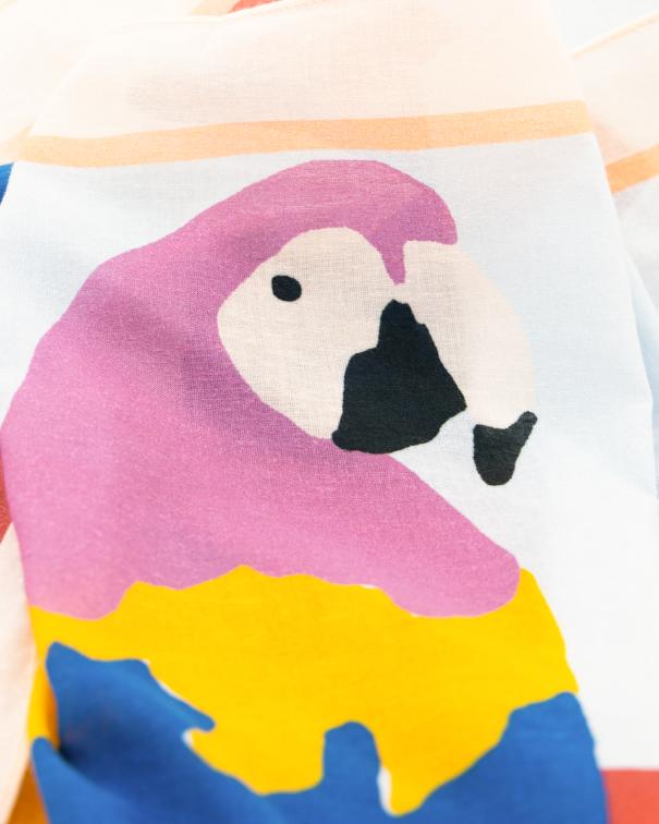 Nele Scarf Parrot - Peach