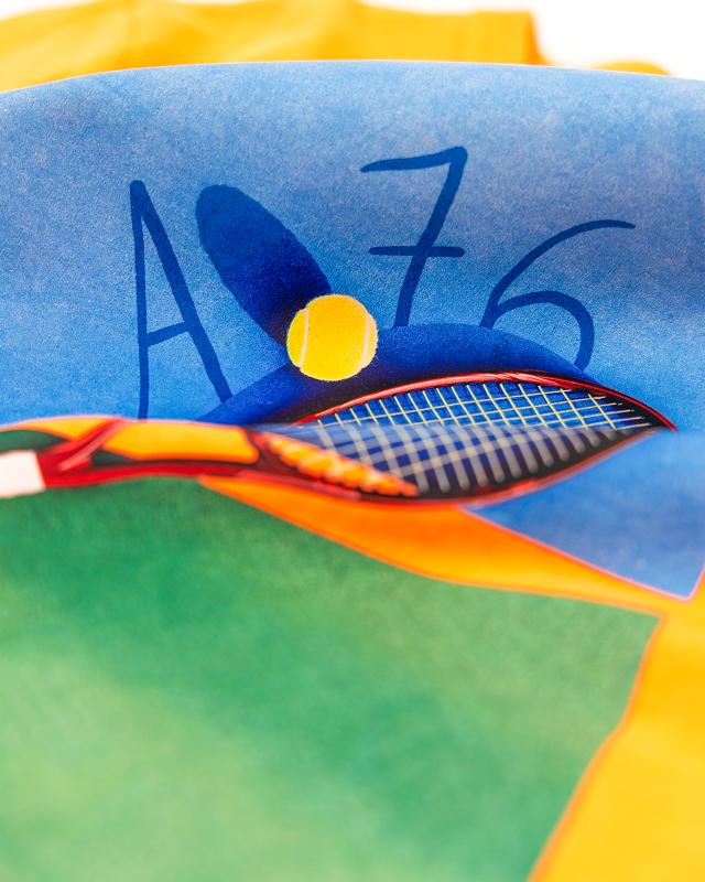 Mat T-Shirt Tennis - Sun Orange