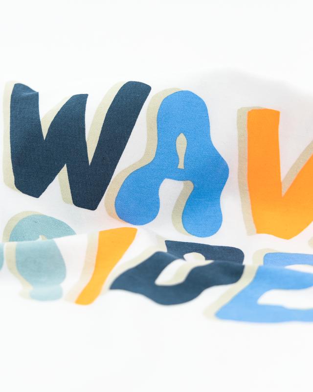 Mat T-Shirt Wave Rider - White