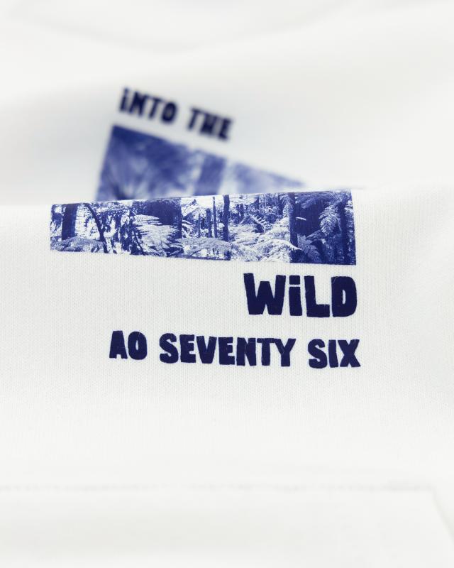 Hudson Hoodie Sweater Wild - White