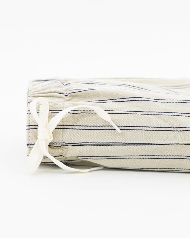 Louis Striped Shorts - Beige