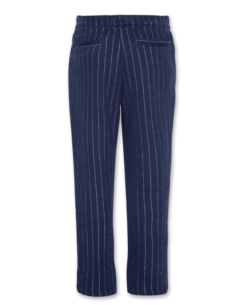 Oliver Striped Sweater Pants - Ink Navy