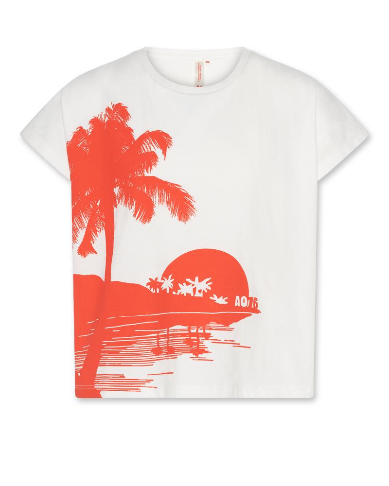 Bo T-Shirt Sunset - Offwhite