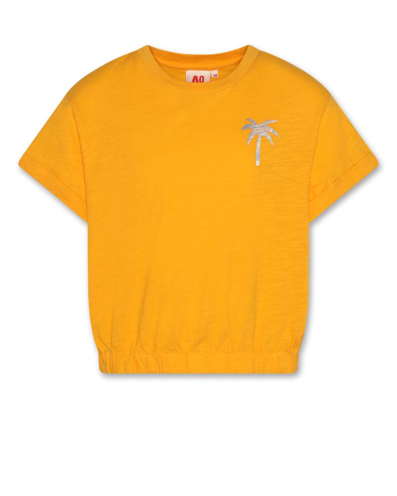 Maira T-Shirt Littlepalm - Sun Orange
