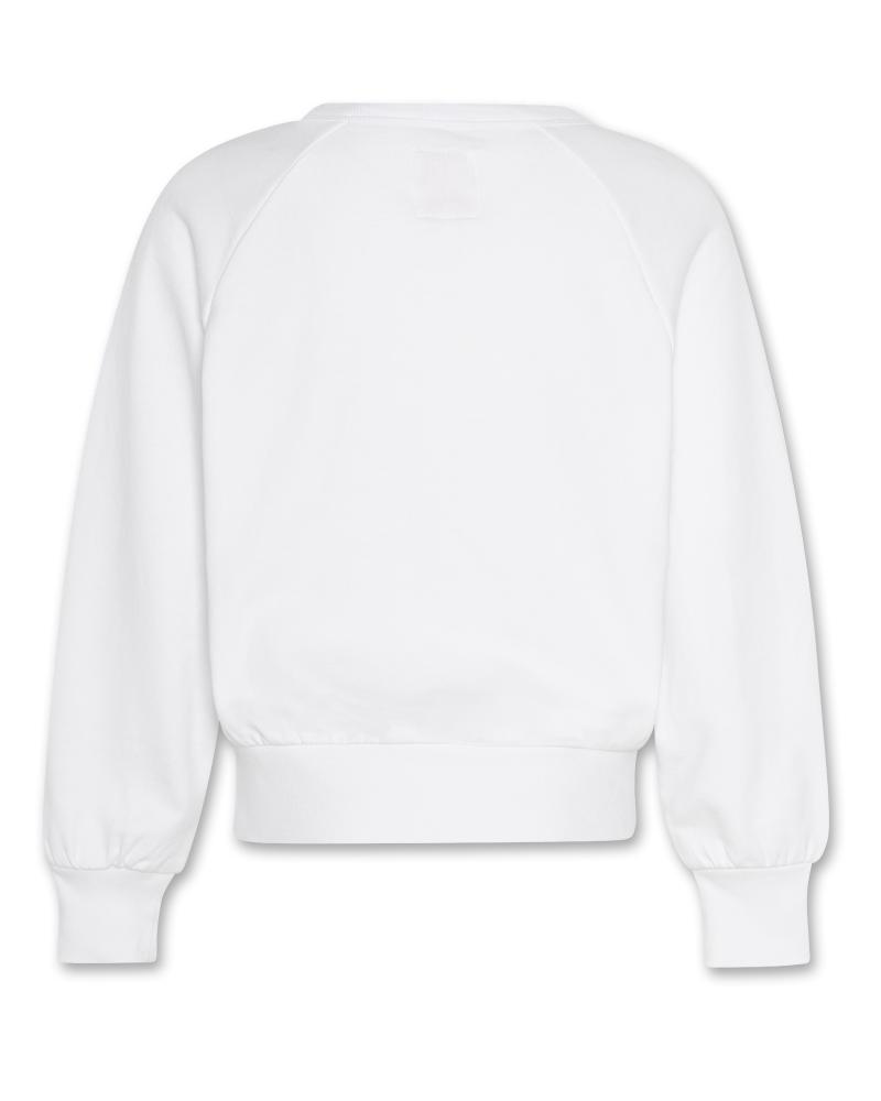 Aya Sweater Rainbow - White