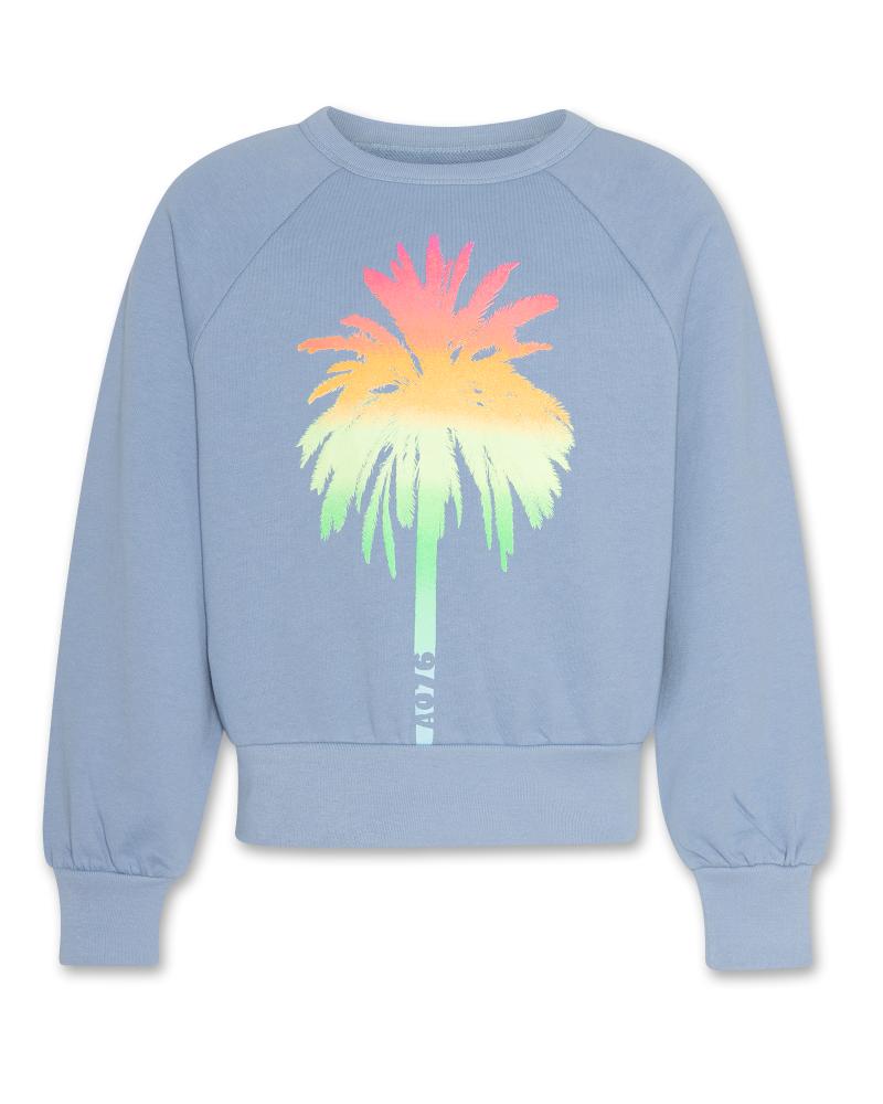Aya Sweater Rainbow - Light Blue