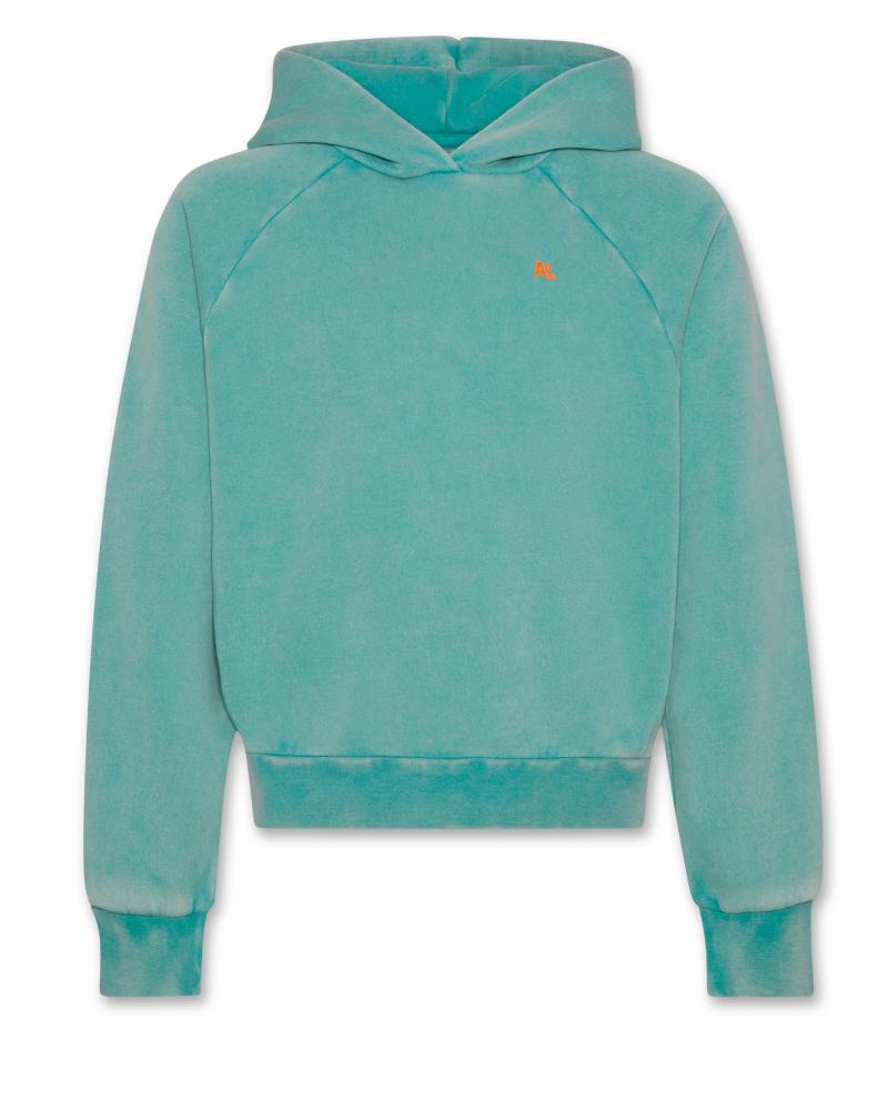 Joleen Hoodie Garment Dye - Turqoise