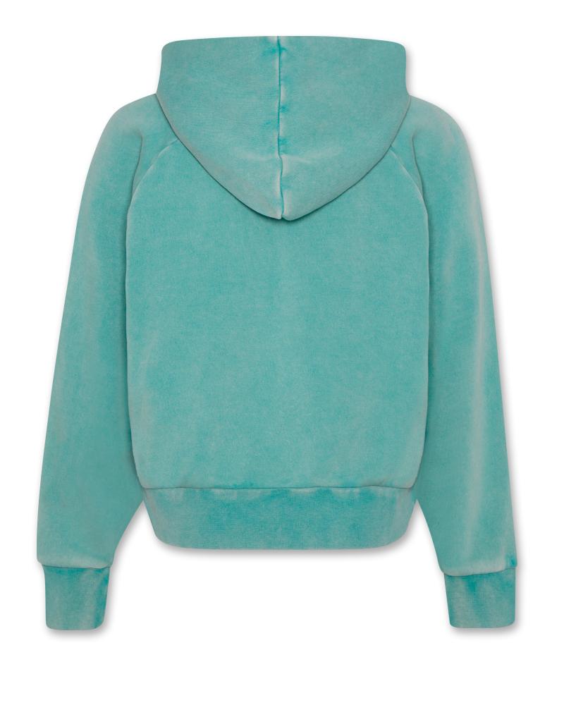 Joleen Hoodie Garment Dye - Turqoise