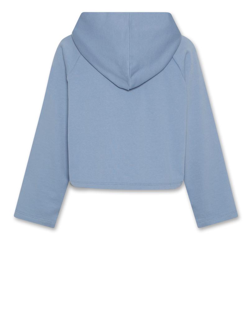 Lenia Hoodie Sweater - Light Blue