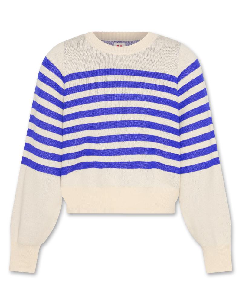 Jess C-Neck - Bright Blue