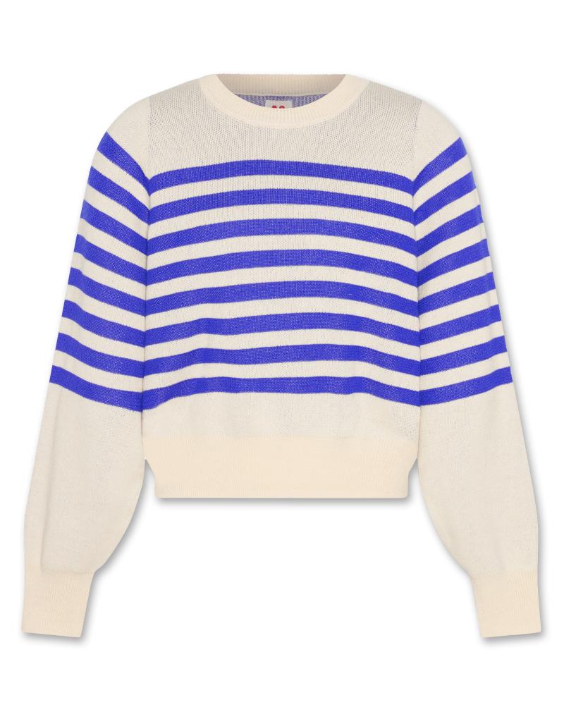 Jess C-Neck - Bright Blue