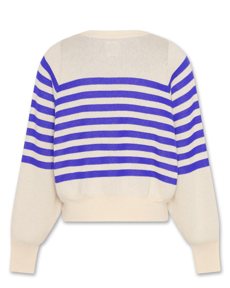 Jess C-Neck - Bright Blue
