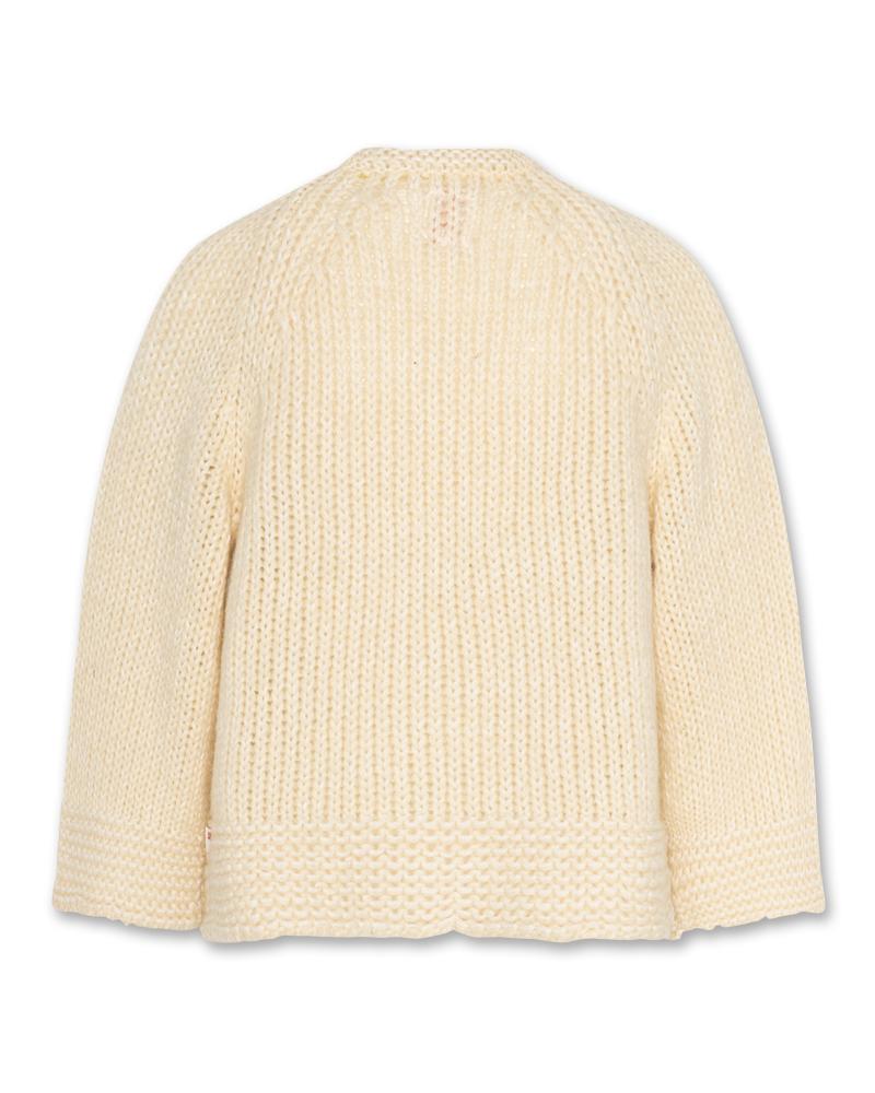 Hibiscus Cardigan - Natural