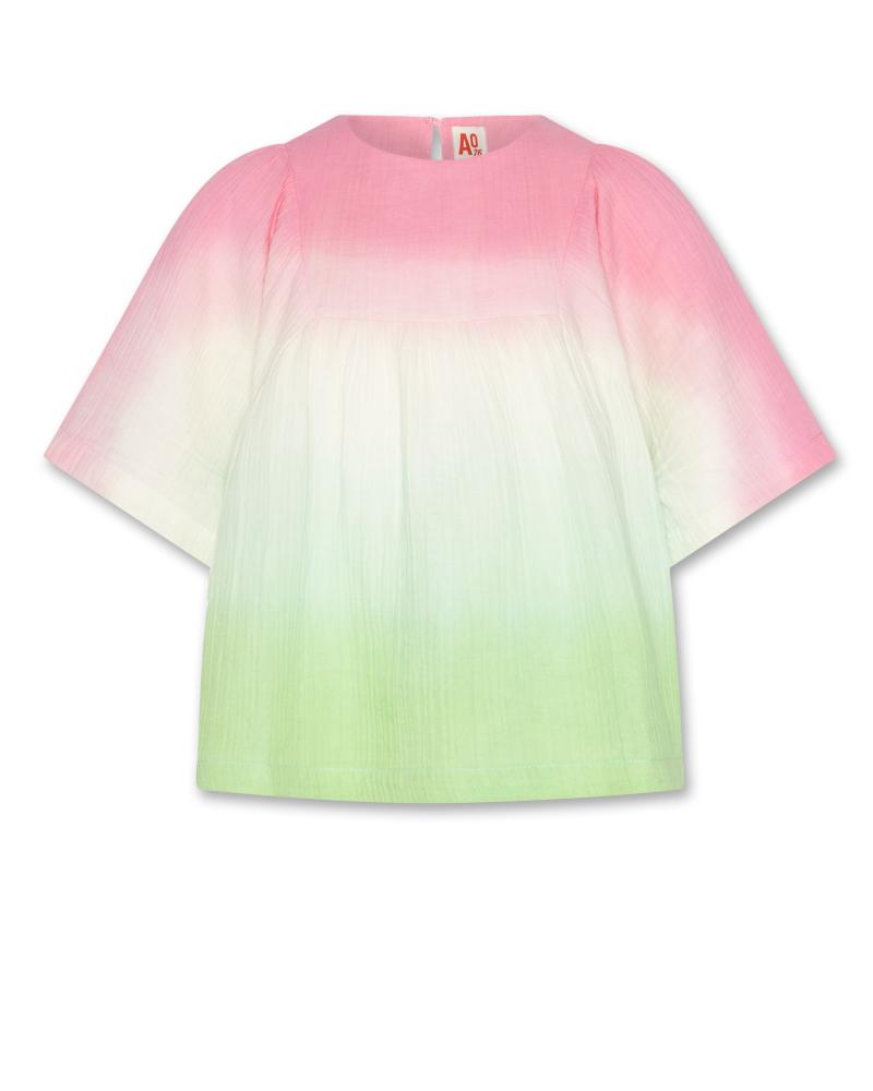 Deia Dip Dye Shirt - Light Green
