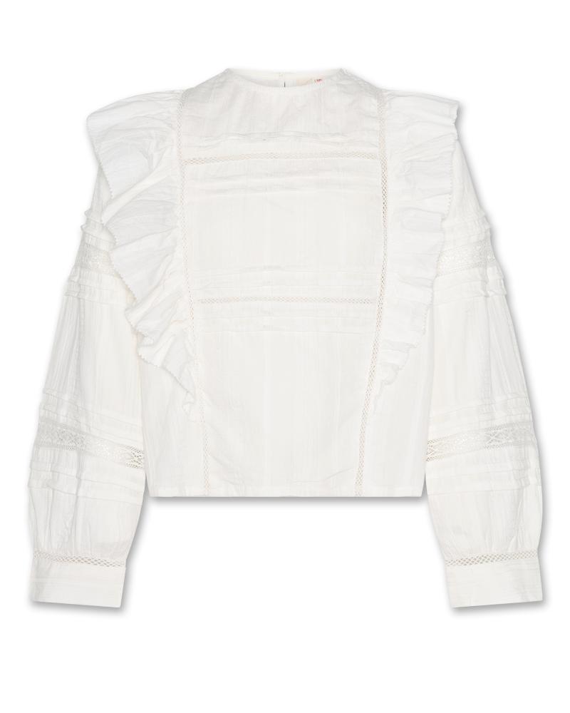 Leen Dobby Shirt - White