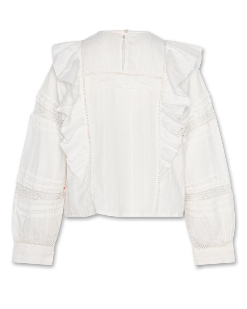 Leen Dobby Shirt - White