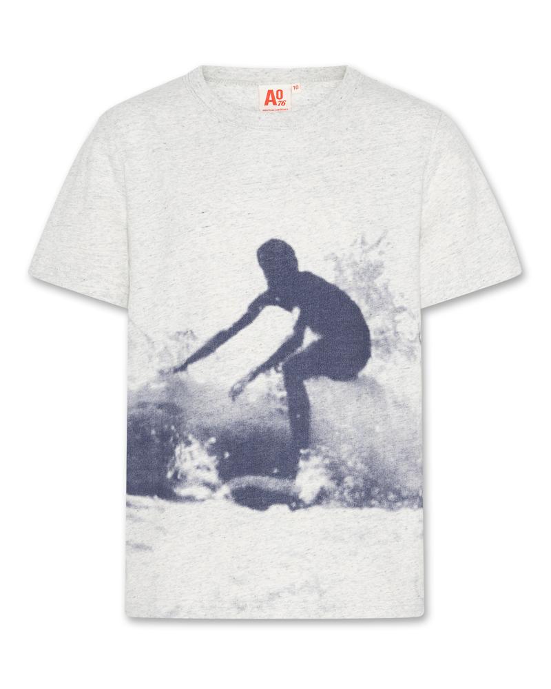 Mat T-Shirt Wave - Heather Grey