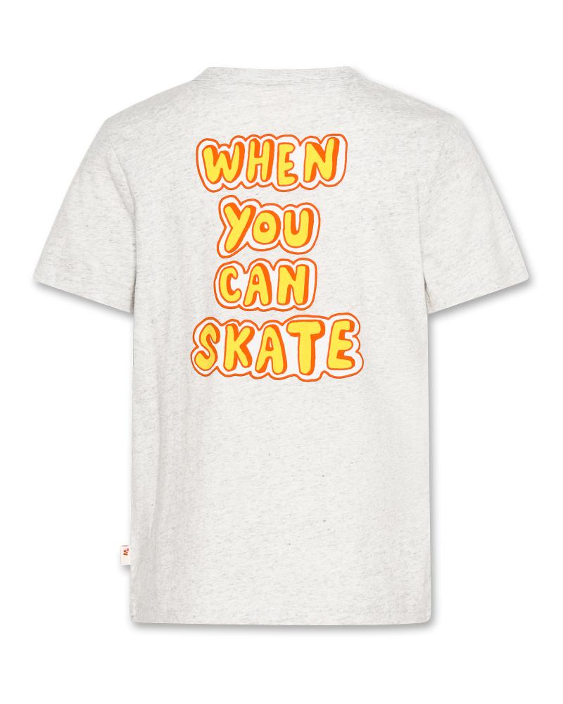 Mat T-Shirt Skate - Heather Grey