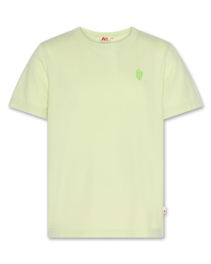 Mat T-Shirt Garment Dye - Light Green