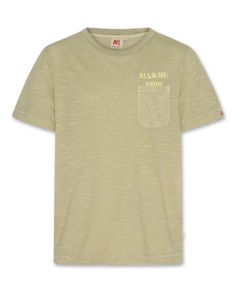 Mick T-Shirt Allo(Ha) - Light Olive