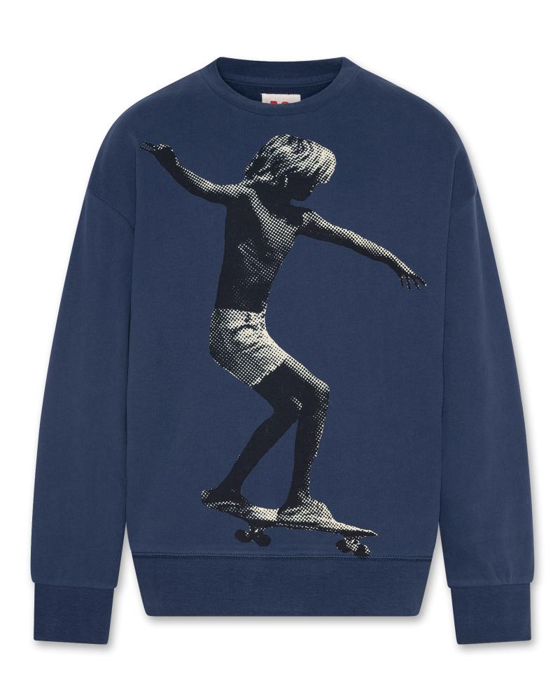 Oscar Sweater Roll - Indigo