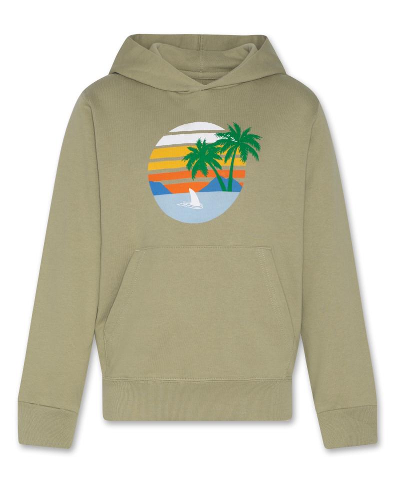 Hudson Hoodie Island - Light Olive