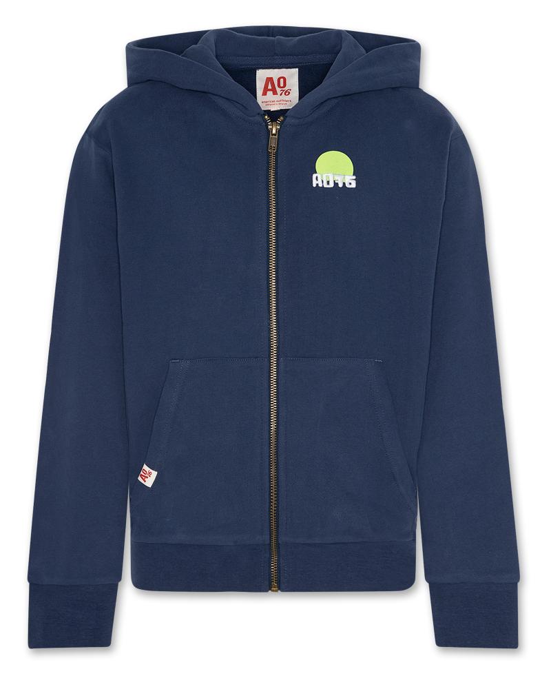 Norman Full Zip Ocean - Indigo