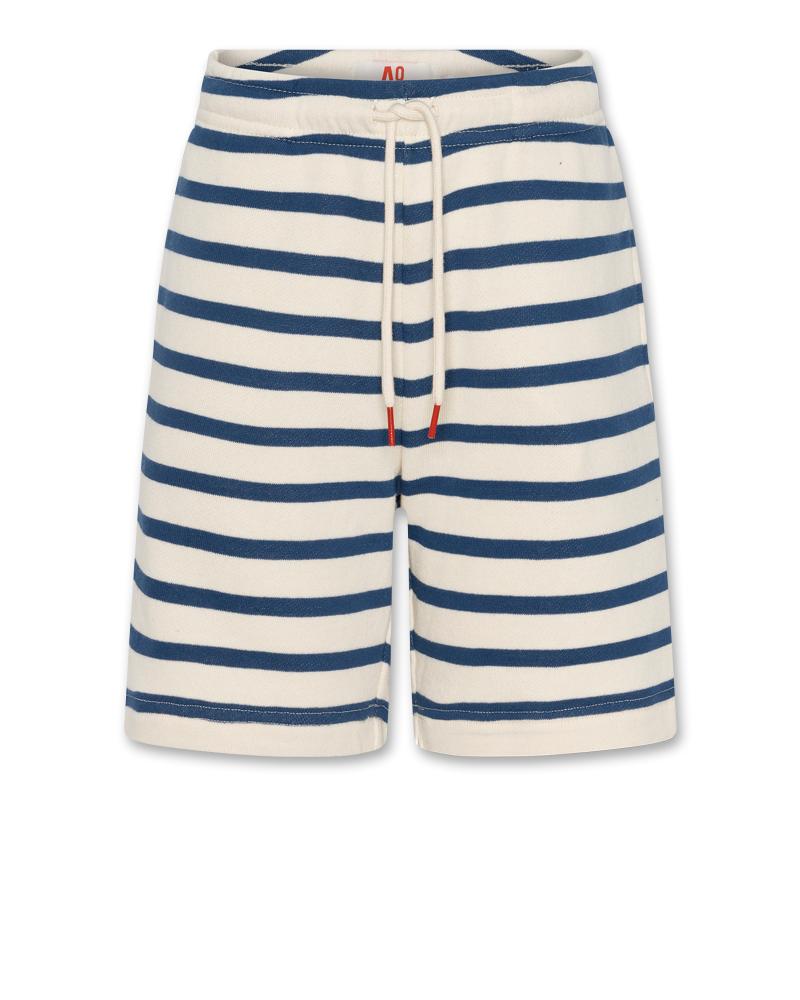 Ryan Striped Shorts - Estate Blue