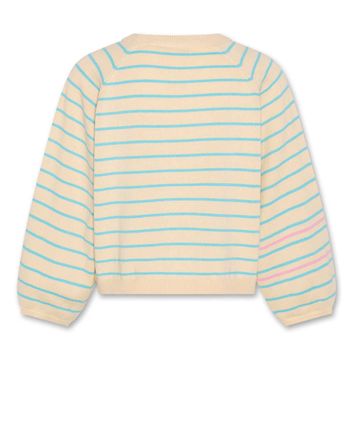 Albi C-Neck Stripe - Ciel