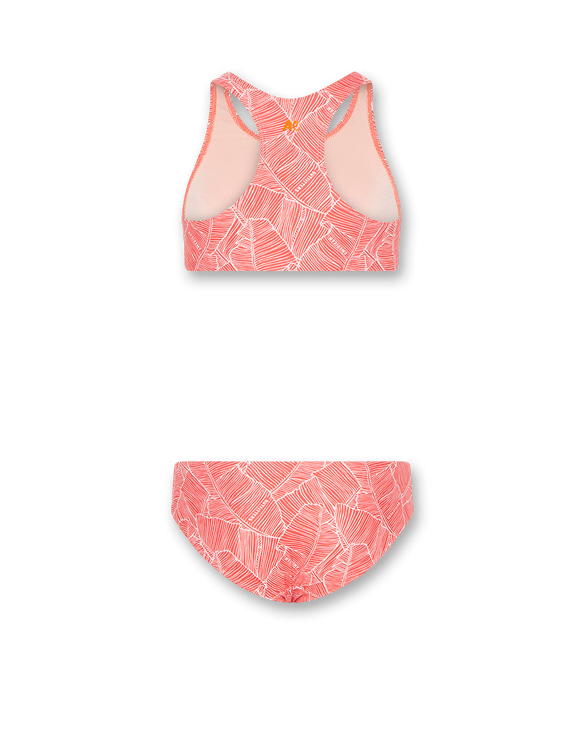 Dara Bikini Leaves - Coral
