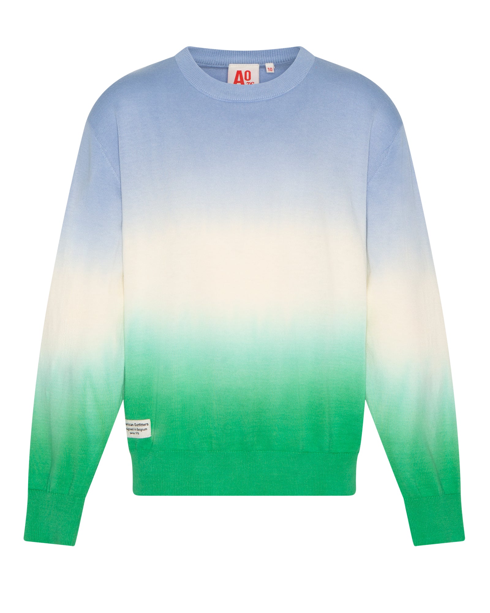 Akan C-Neck Dipdye - Green