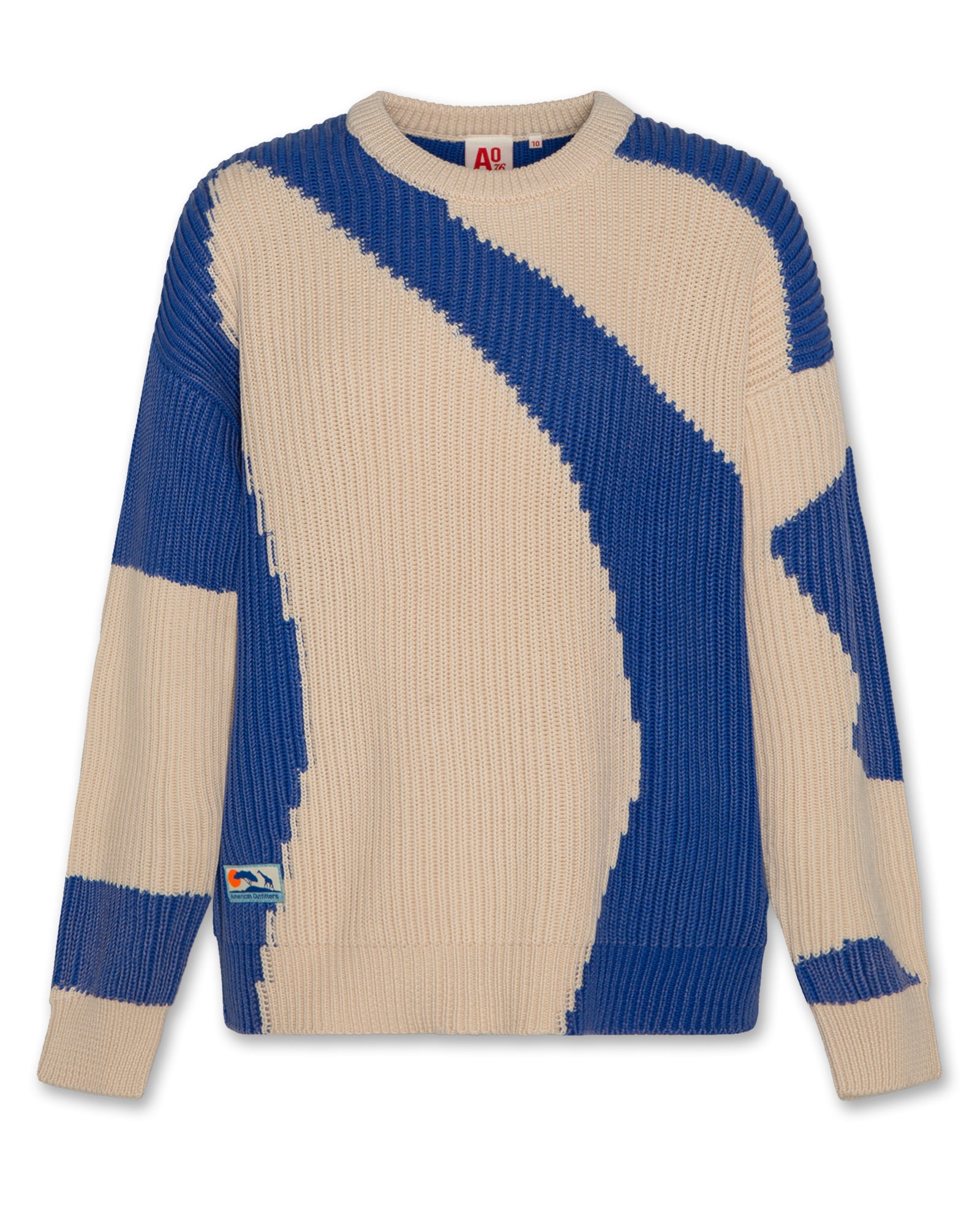 Yaro C-Neck Jacquard - Indigo
