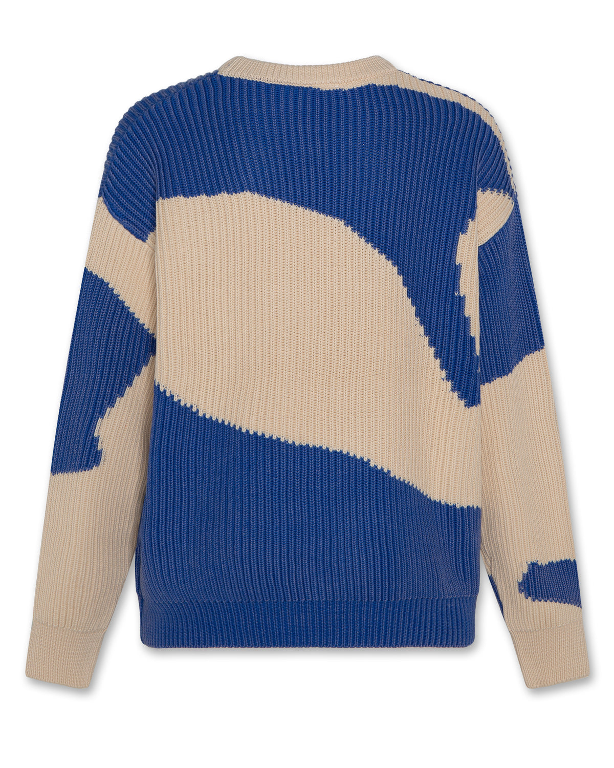 Yaro C-Neck Jacquard - Indigo