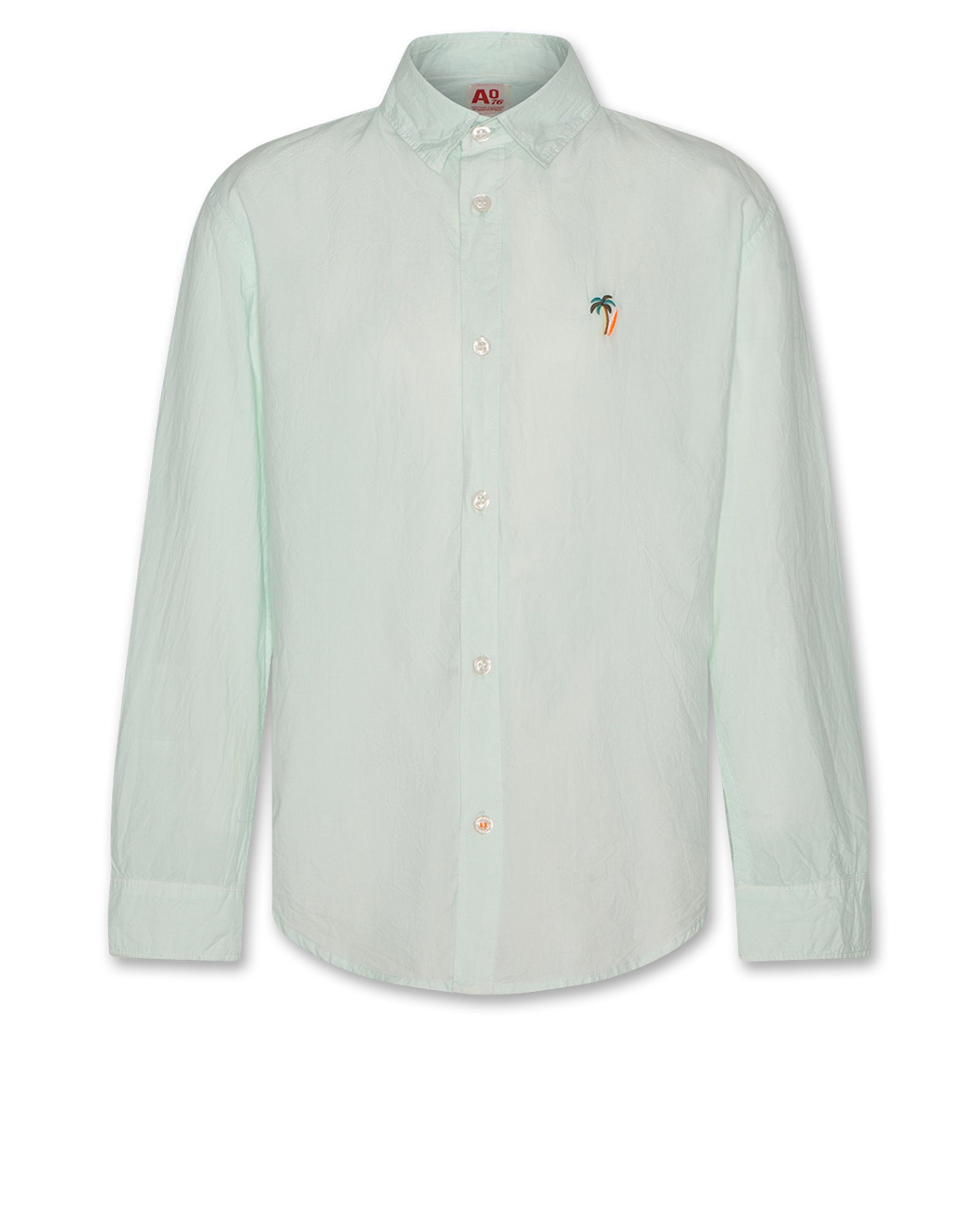 Alan Palmtree Shirt - Aqua