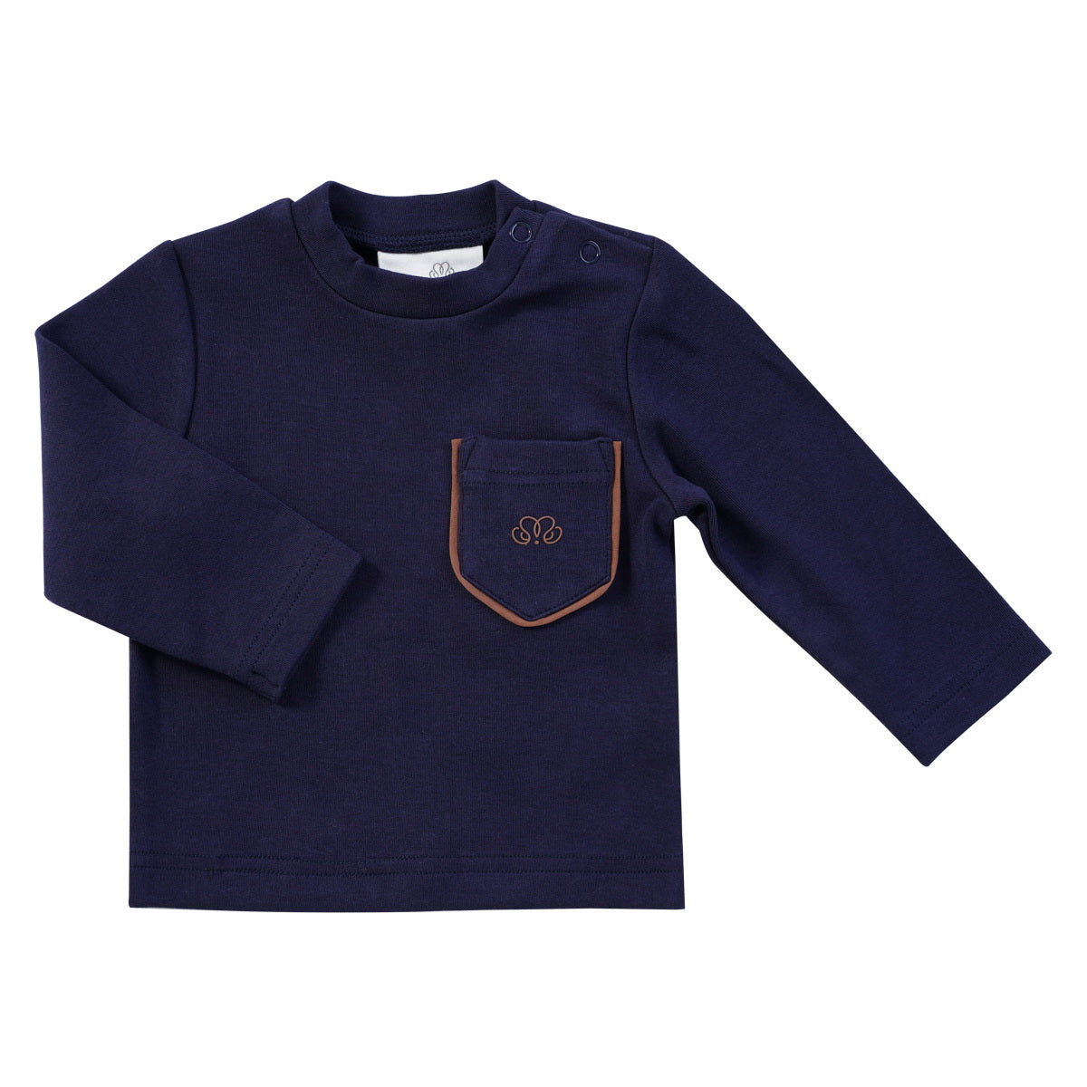 T-Shirt Pocket - Bleu Foncé