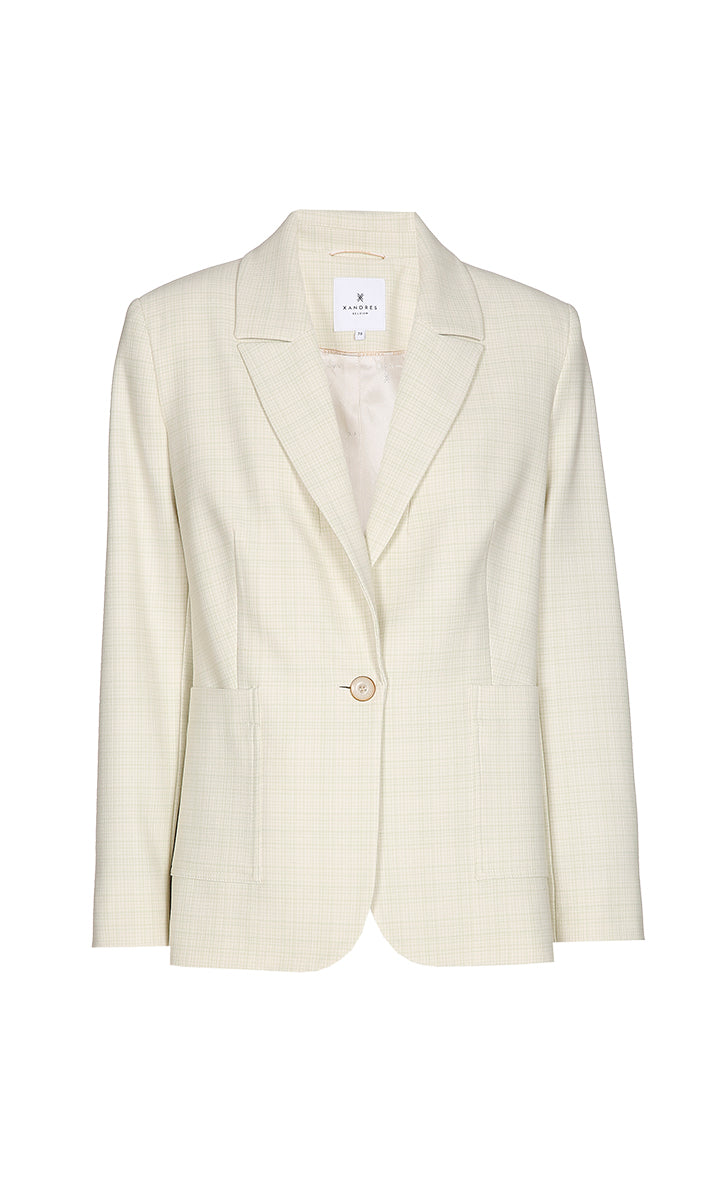 Bouchra - Blazer - Green Wash - W
