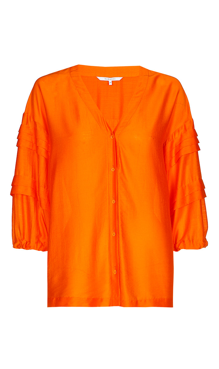 Hena - Blouse - Vibrant Or - W