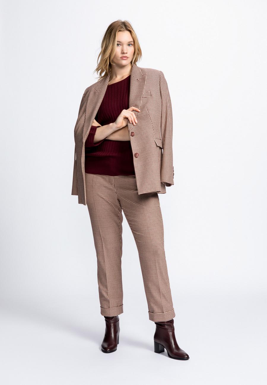 Briget - Blazer - Port Wine - W