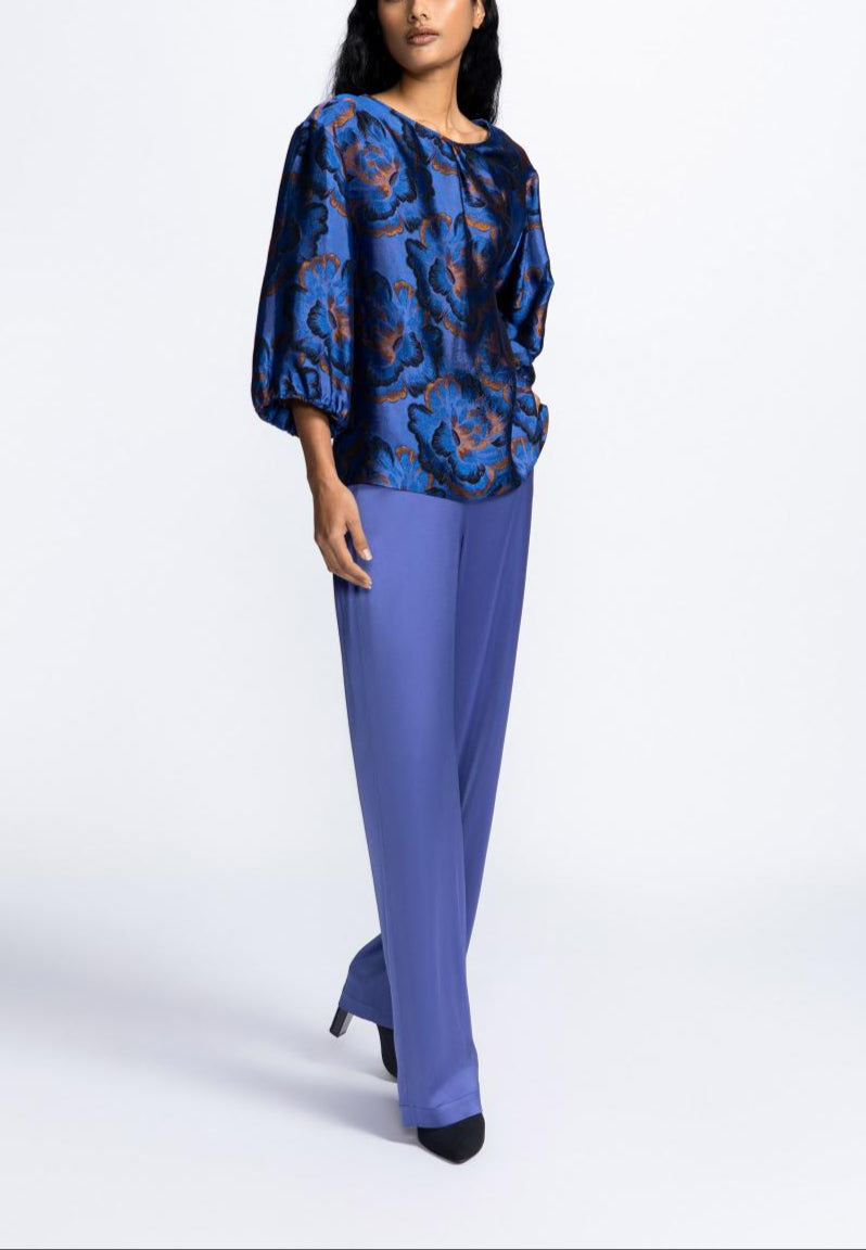 Phocas - Pantalon - Parker Blu - #14213-01-0690 - W