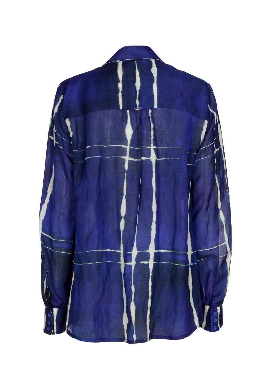 Blouse - Henke - Royal Ink