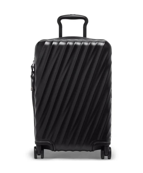 19 Degree - International Expandable 4 Wheeled Carry-On - Texture Black