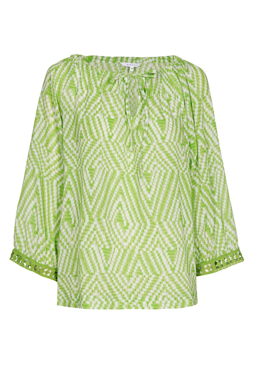 Blouse - Hazuki - Grass Gree