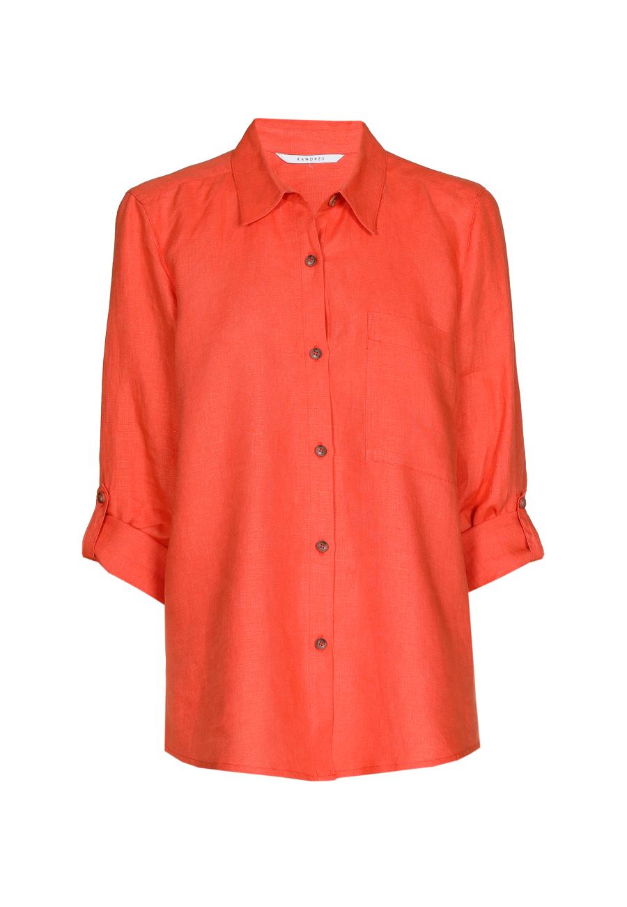 Blouse - Hulja - Chili