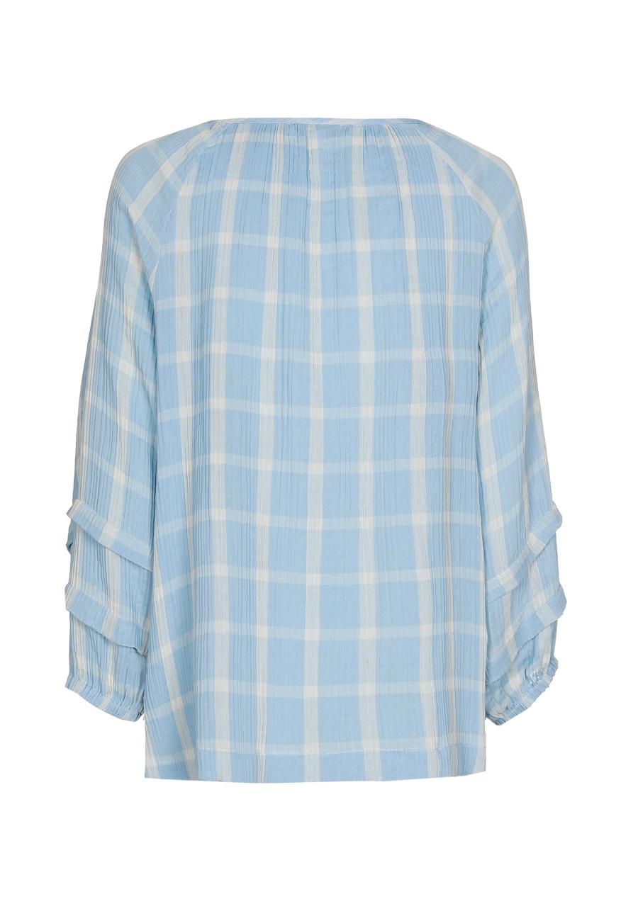 Blouse - Hestio - Blue Ice