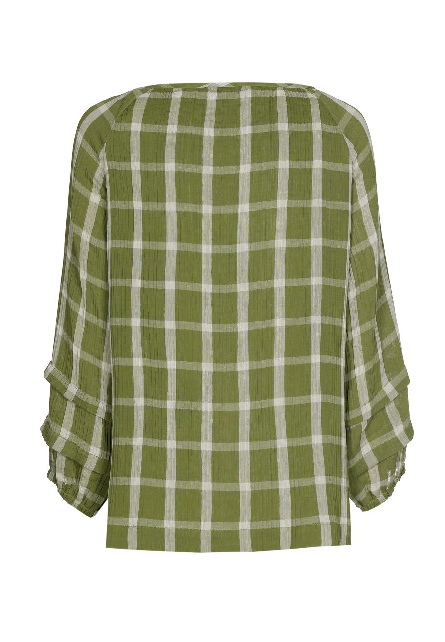 Blouse - Hestio - Green Moss