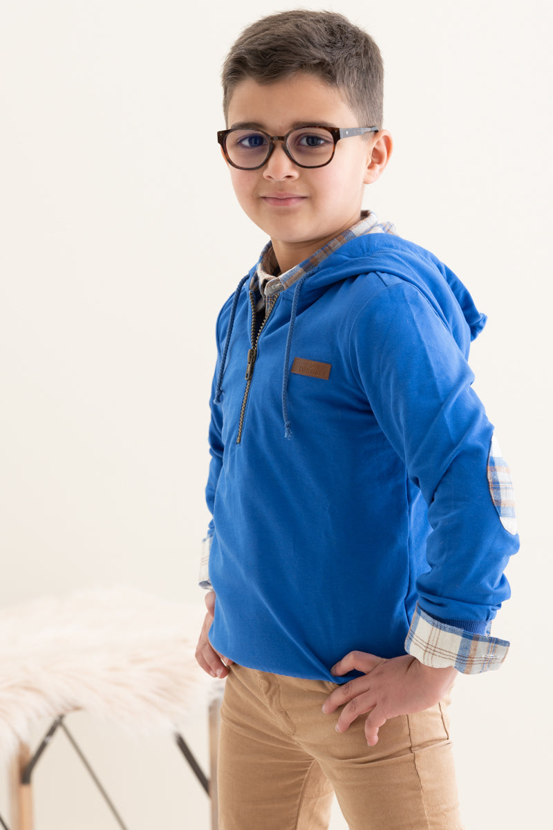 Hoodie Lucas - Azul Bleu